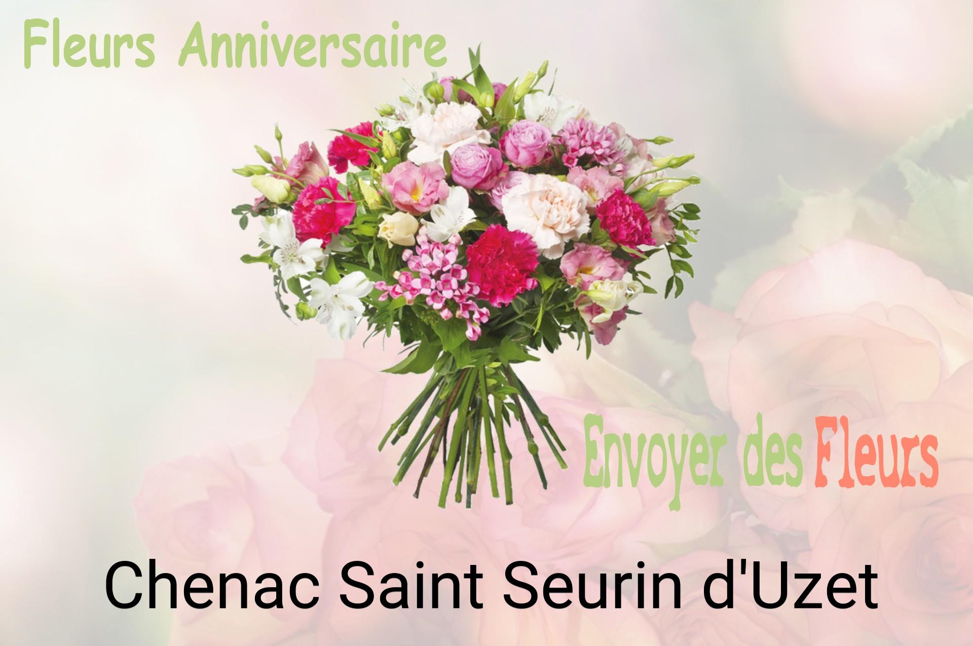 Bouquet de fleurs d’anniversaire livré à Chenac-Saint-Seurin-d'Uzet
