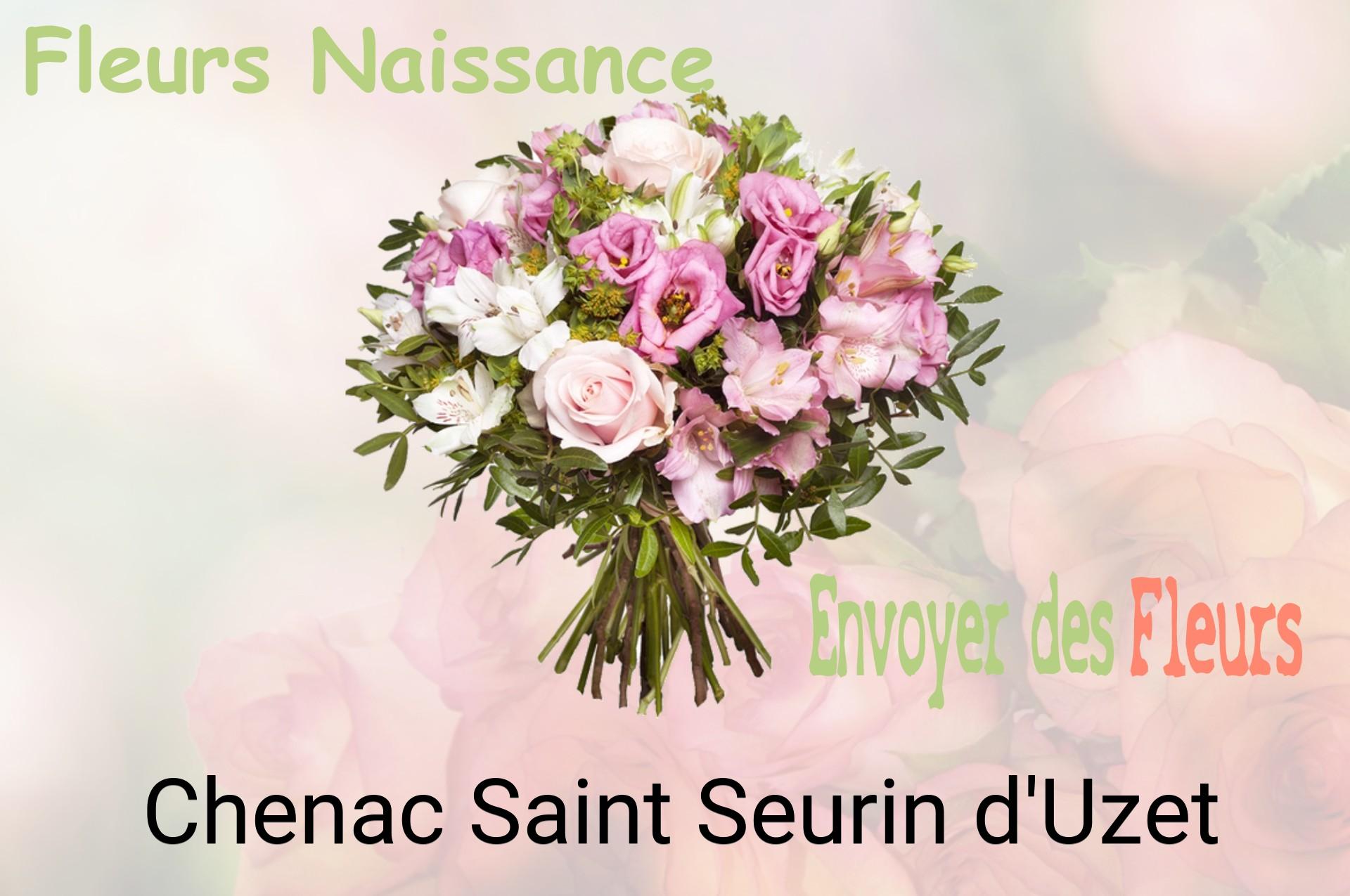 Bouquet de fleurs de naissance livré à Chenac-Saint-Seurin-d'Uzet